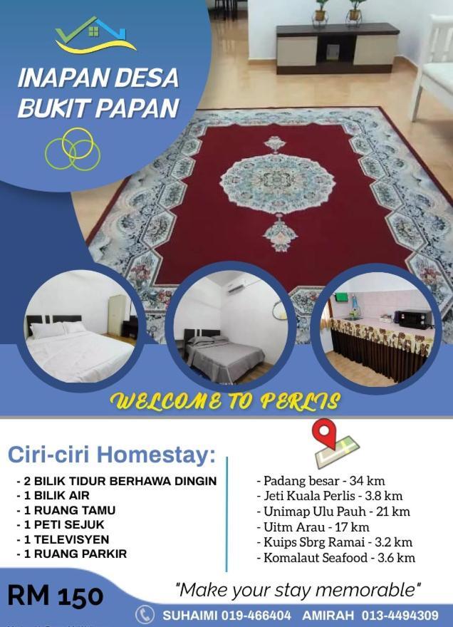 Apartamento Inapan Desa Bukit Papan Kuala Perlis Exterior foto